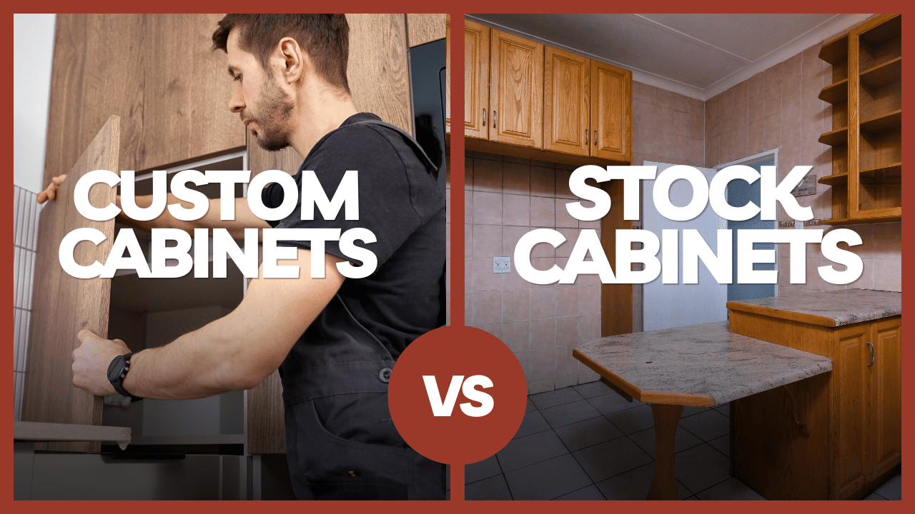 Custom Cabinets vs Stock Cabinets: Which Is Right for You | TriFection ...