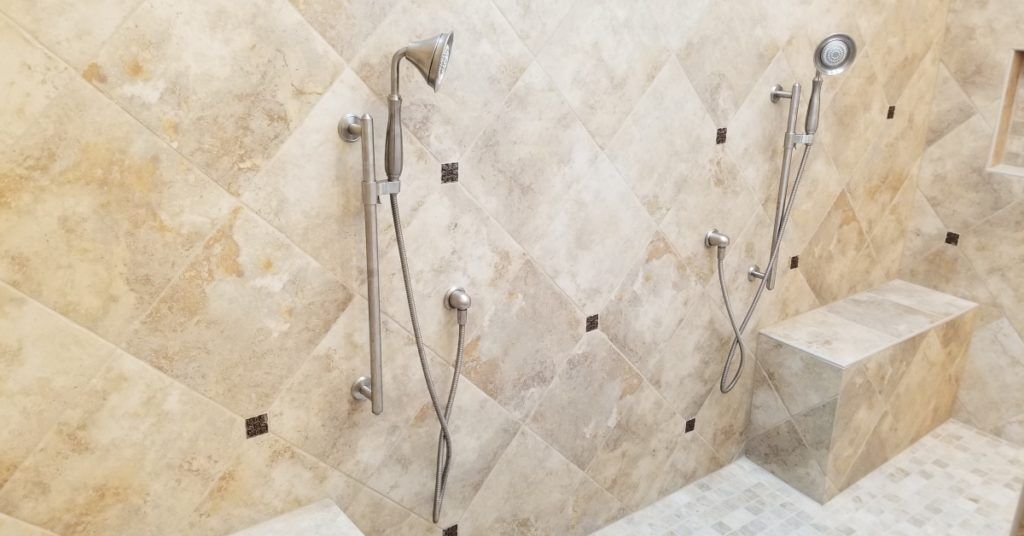 walk in shower